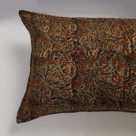 Brown - set of 2 kalamkari cotton pillow covers 13