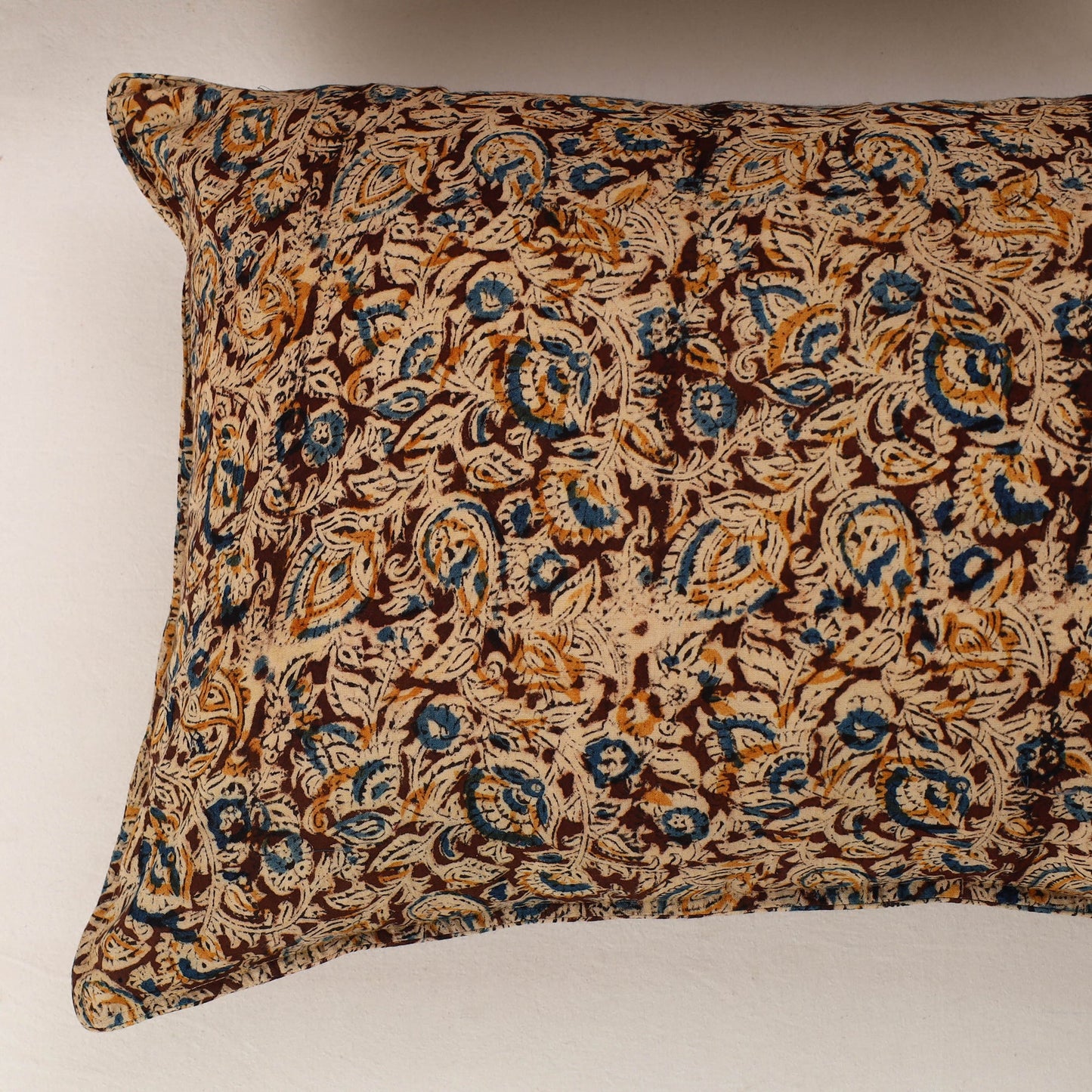 Brown - set of 2 kalamkari cotton pillow covers 32