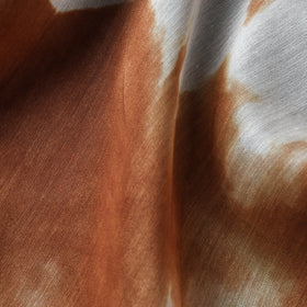  Shibori Tie-Dye Chanderi Silk Handloom Fabric 