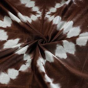  Shibori Tie-Dye Chanderi Silk Handloom Precut Fabric 