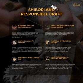 Brown - shibori tie-dye cotton kaftan with tie-up waist