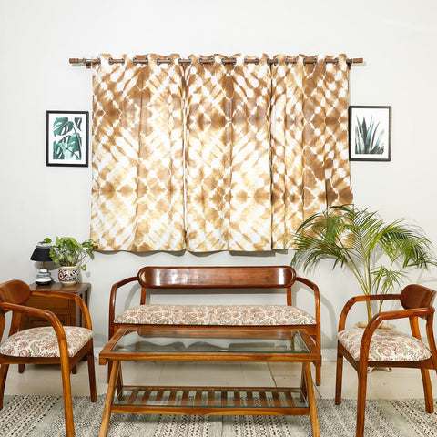  shibori window curtain
