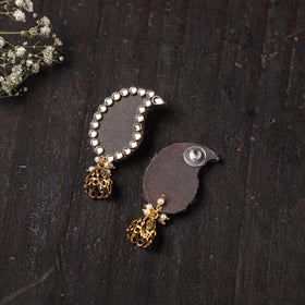 Buy Shrishti Stone Work Fabart Earrings