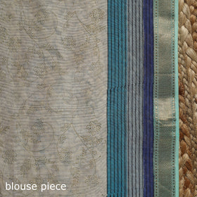 Brown - signature chanderi silk sanganari saree