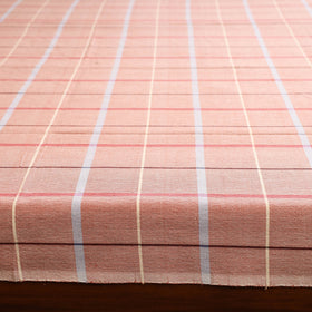 Brown - single handloom cotton bed sheet (90 x 60 in) 116