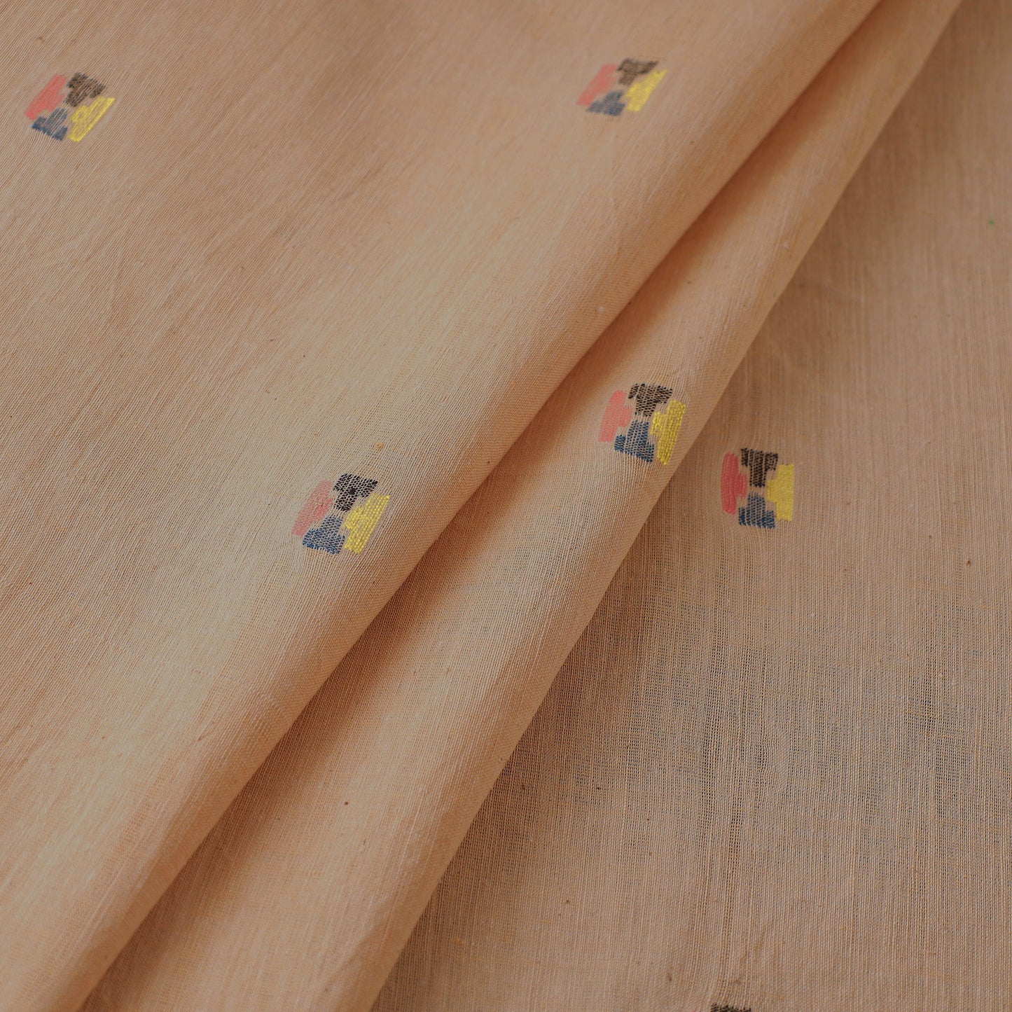  Srikakulam Jamdani Buti Pure Handloom Cotton Fabric 