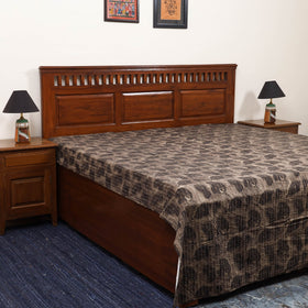 Tagai work hand bagru double bed sheet (108 x 90 in) 02