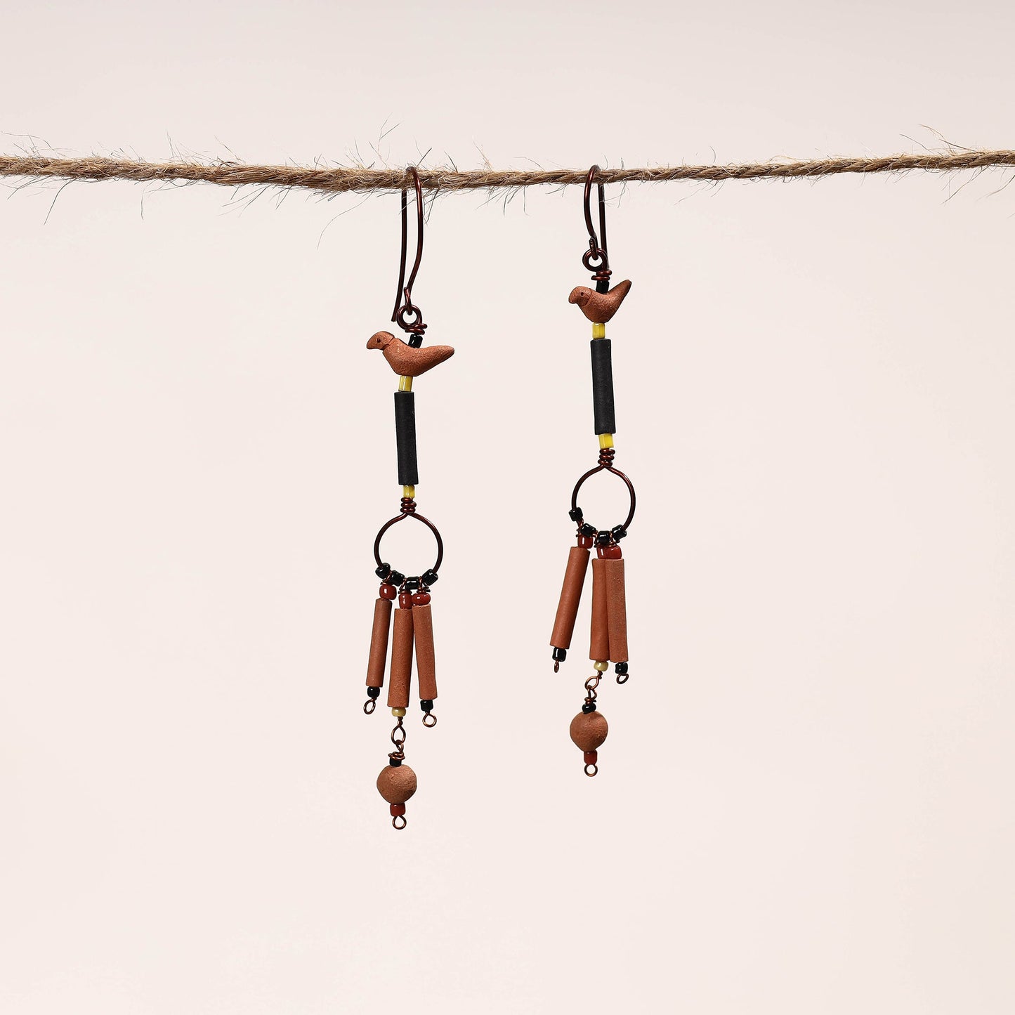 Buy Terracotta Clay Handmade Earrings Online at iTokri.com