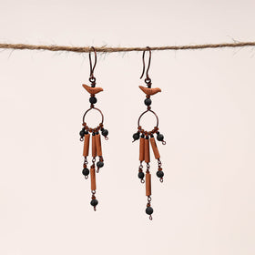  Terracotta Clay Handmade Earrings 