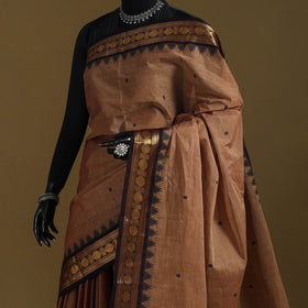 Thread buti cotton kanchipuram saree with border 26