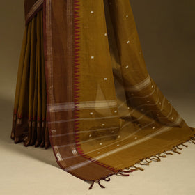 Thread buti cotton kanchipuram saree with border 32