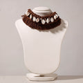 macrame choker necklace
