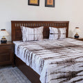  Tie & Dye Cotton Double Shibori Bed Sheet Set