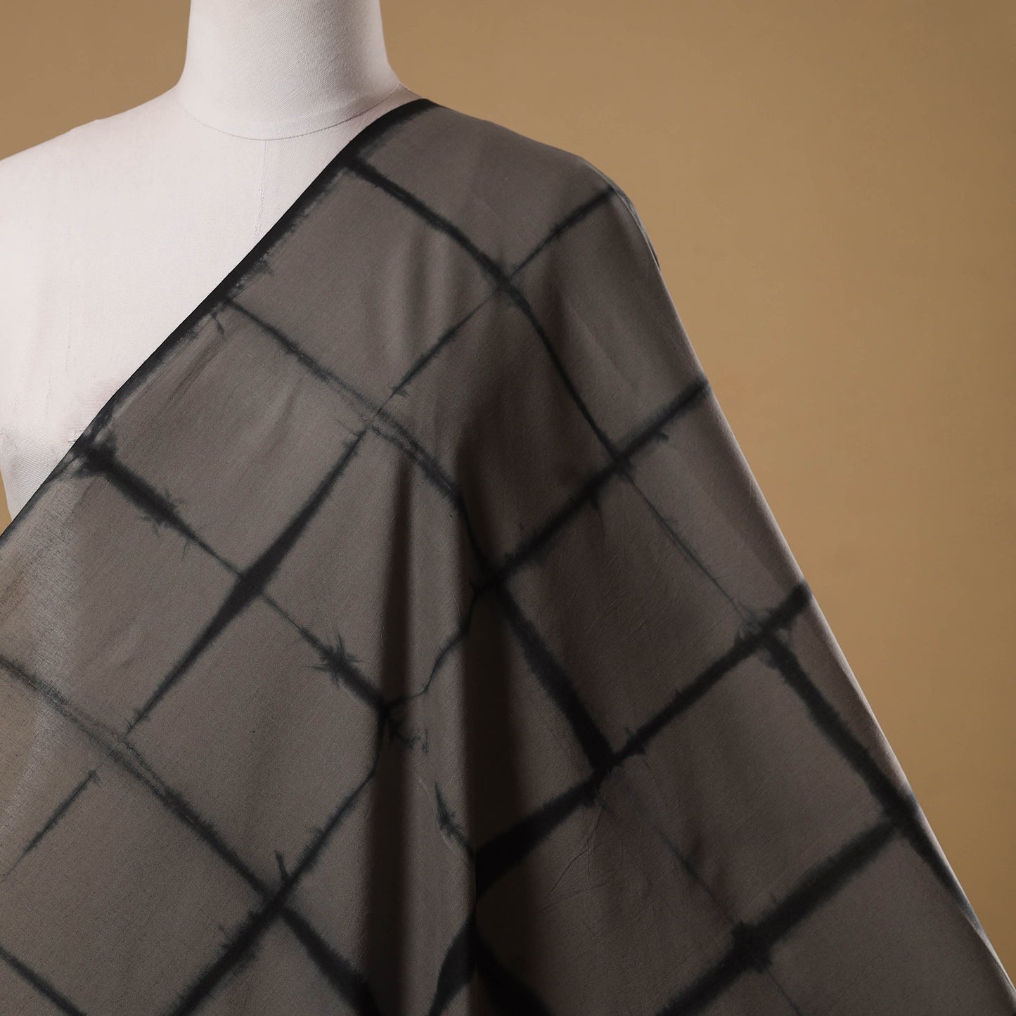 Tie-dye cotton shibori fabric 29 - handcrafted