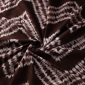  Brown Tie & Dye Pure Cotton Shibori Fabric 