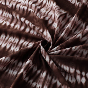  Brown Tie & Dye Pure Cotton Shibori Fabric 