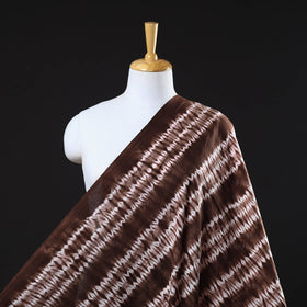  Brown Tie & Dye Pure Cotton Shibori Fabric 