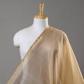  Plain Handloom Pure Chanderi Silk Fabric Online in India