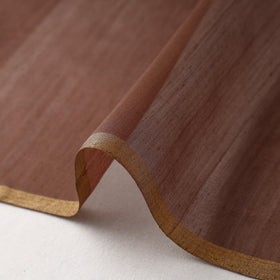 Shop Plain Handloom Pure Chanderi Silk Fabric Online in India