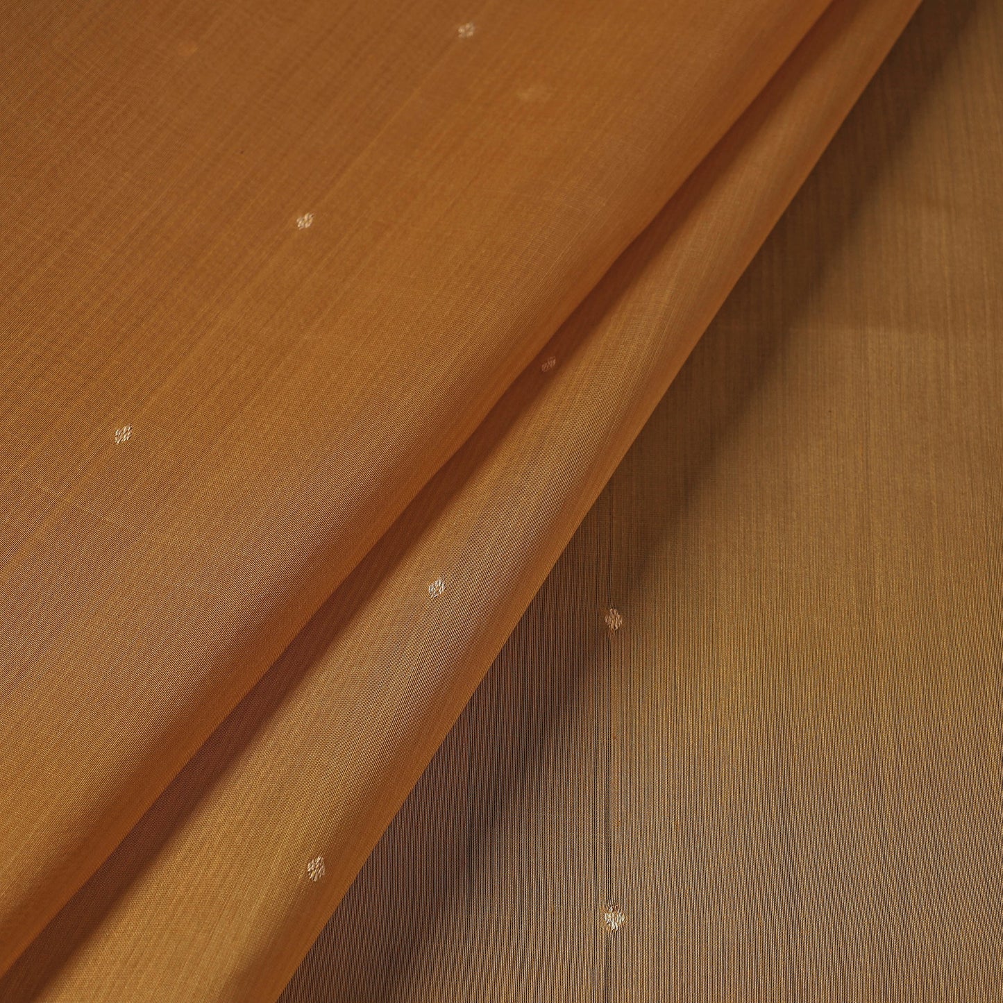 Buy Traditional Chanderi Silk Cotton Handloom Zari Buti Fabric Online at iTokri.com