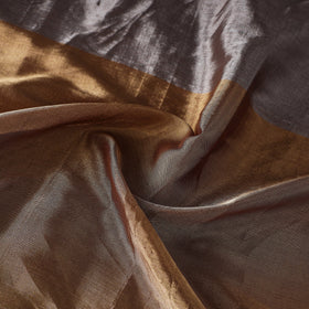 Buy Traditional Chanderi Silk Handloom Tissue Double Tone Full Zari Fabric 21 Online at iTokri.com