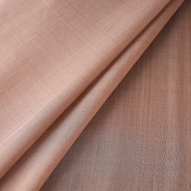  Brown Traditional Handloom Chanderi Silk Cotton Fabric