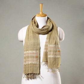 Buy Traditional Handspun Handloom Eri Silk Natural Dyed Stole 