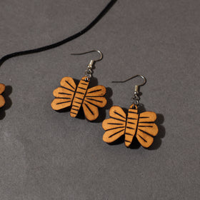 Brown - tuma craft hand carved dried bottle gourd necklace