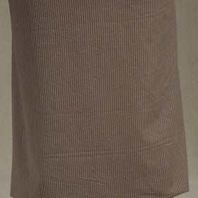Brown Unstitched Plain Cotton Kurta Material