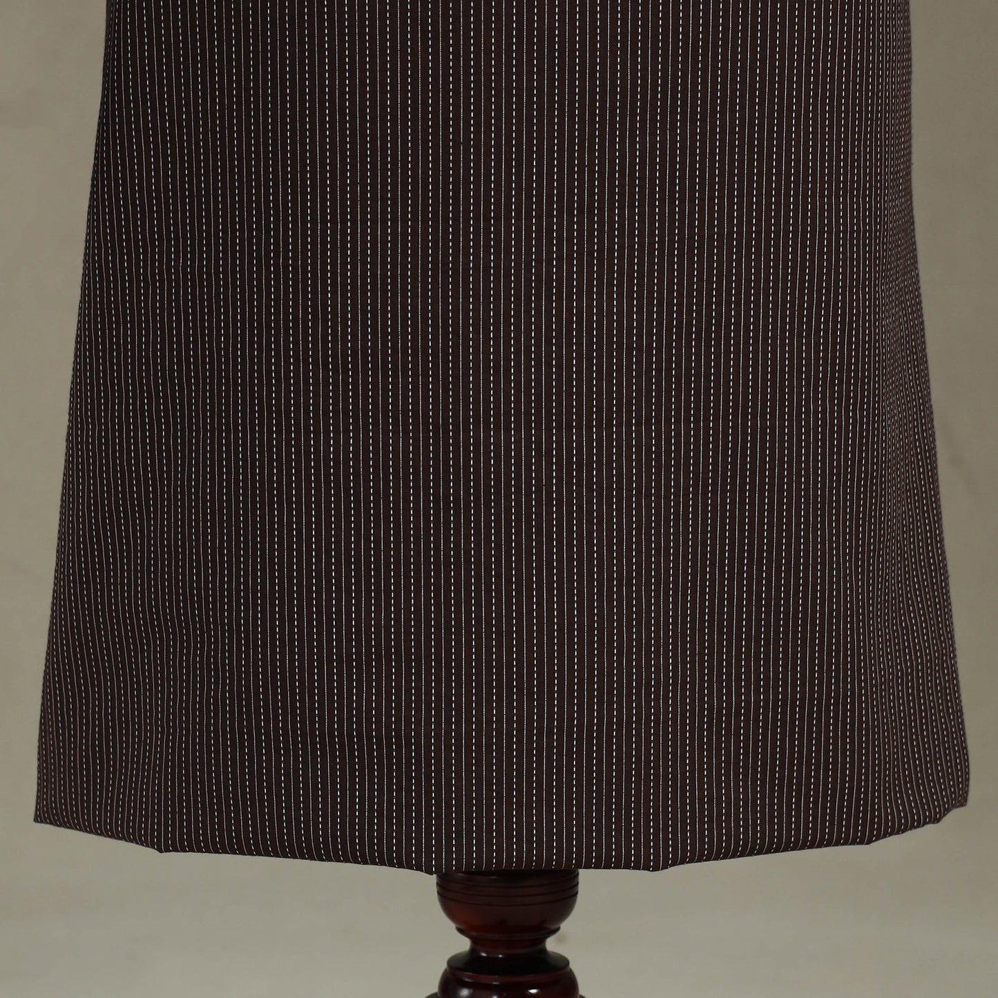 Brown Unstitched Plain Cotton Kurta Material