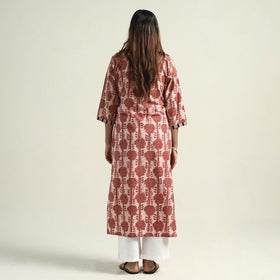 Buy Vanaspati Hand Block Printed Cotton Kurta Online at iTokri.com