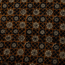 Velvet natural dyed fabric 03 - handcrafted
