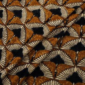 Velvet natural dyed fabric 05 - handcrafted