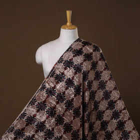 Velvet natural dyed hand fabric 26 - handcrafted