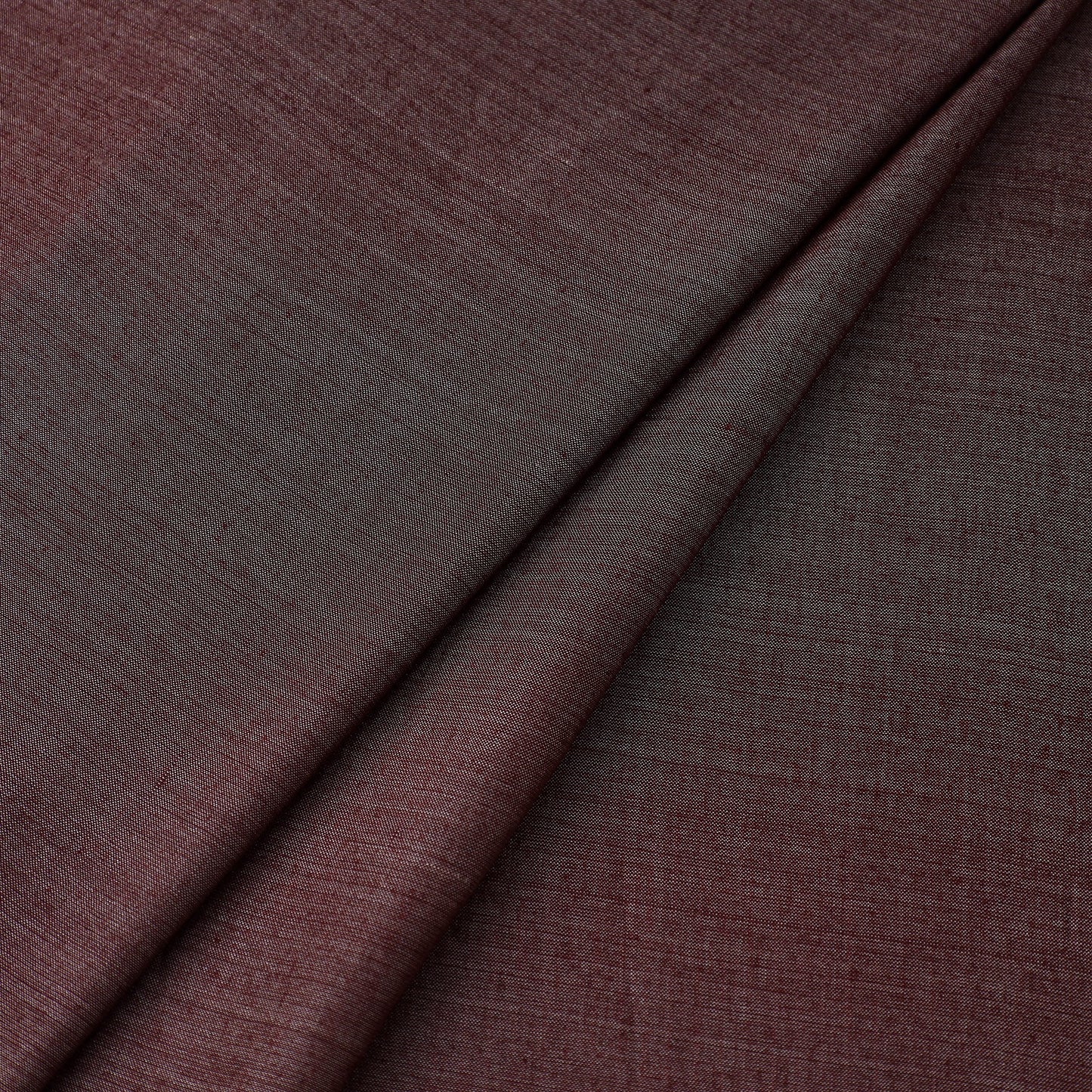 Brown Vidarbha Handloom Tussar Silk Cotton Fabric