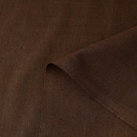 Buy Brown Vidarbha Pure Tussar x Katia Silk Handloom Fabric