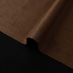 Buy Brown Vidarbha Pure Tussar x Katia Silk Handloom Fabric