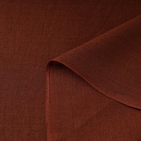 Brown - vidarbha tussar x katia silk handloom fabric 05