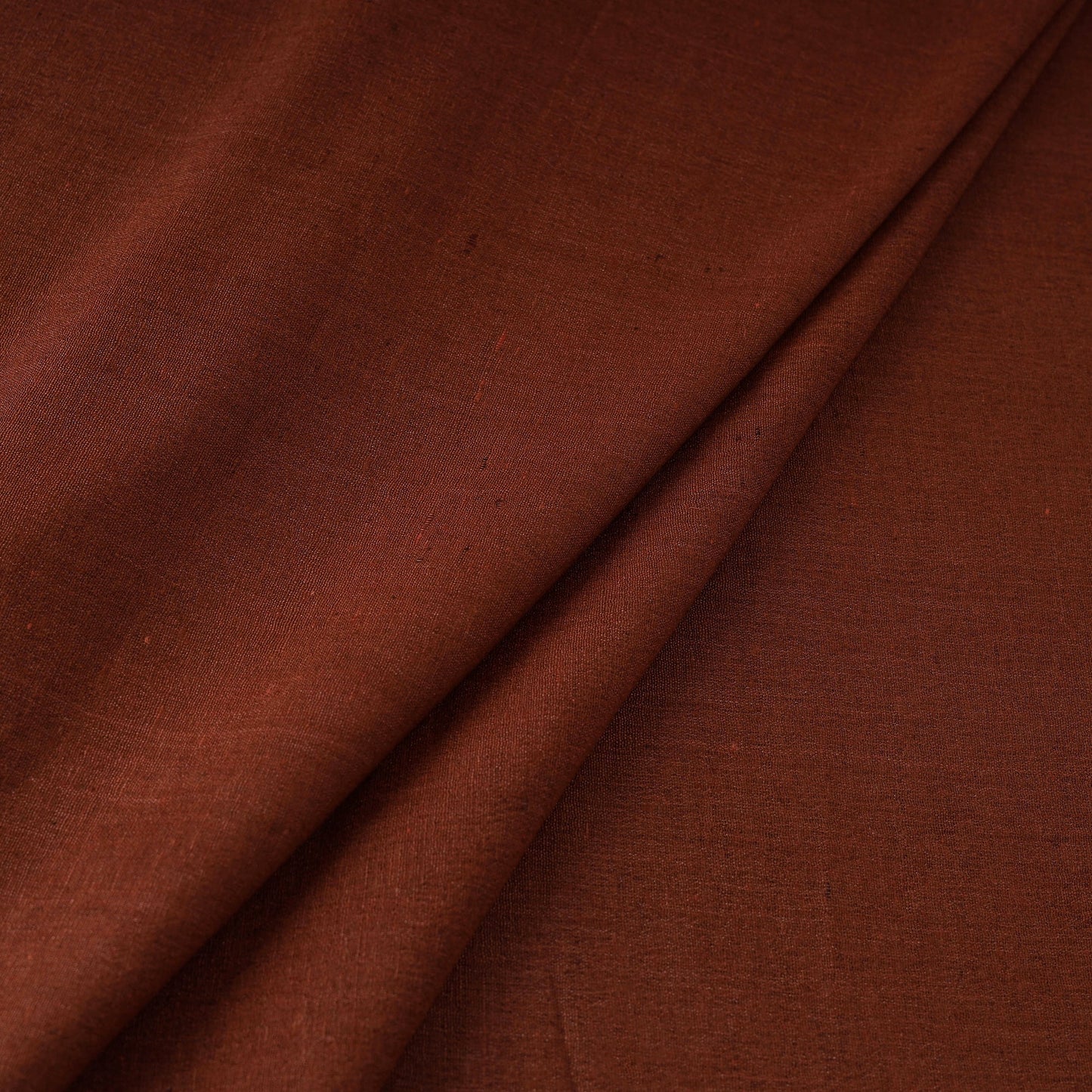 Brown - vidarbha tussar x katia silk handloom fabric 05