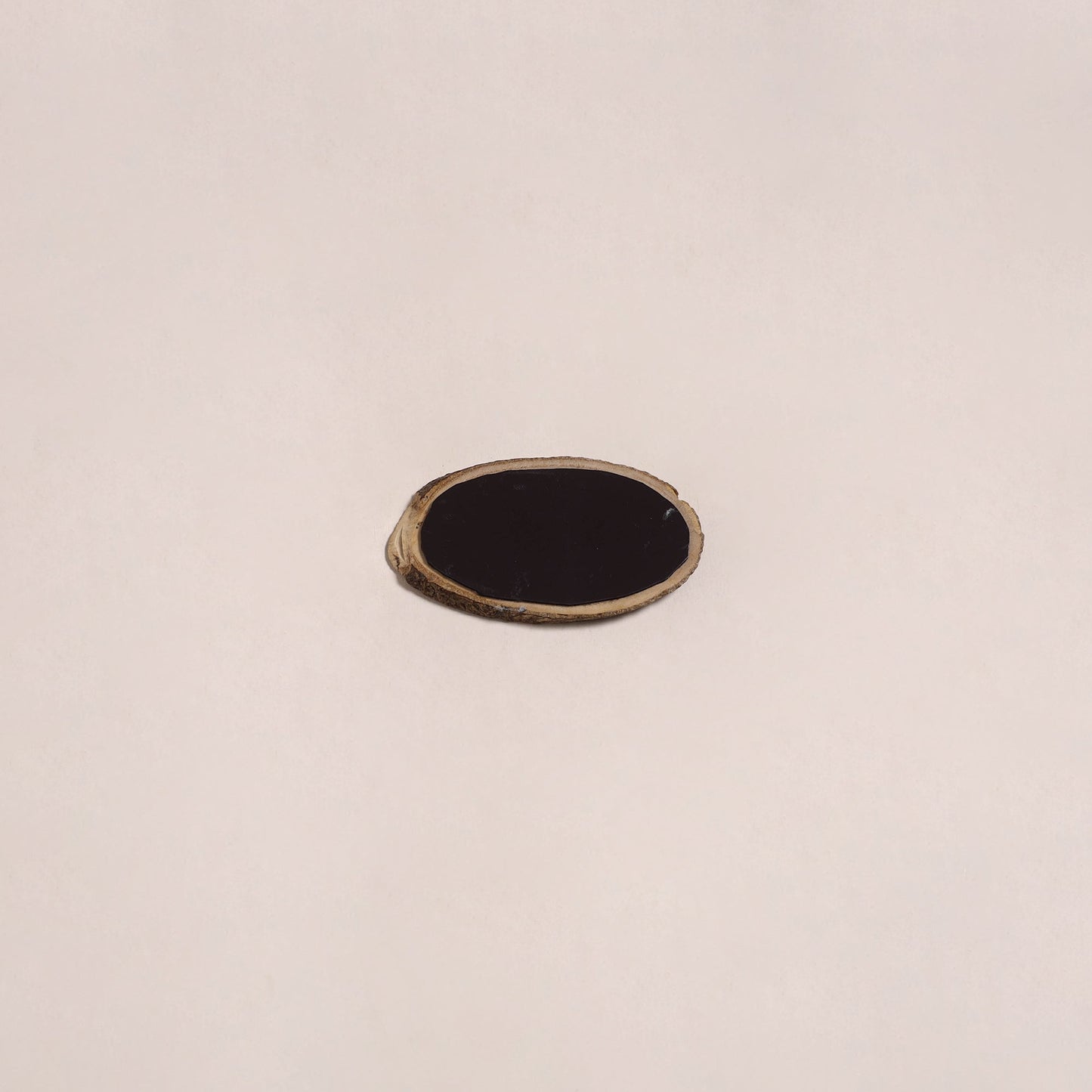 Madhubani handpainted wooden fridge magnet 03 - handcrafted