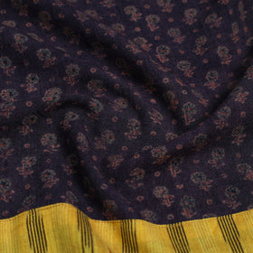 Brown - woollen blouse piece 49 - handcrafted