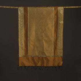 Zari work banarasi silk dupatta 31 - handcrafted