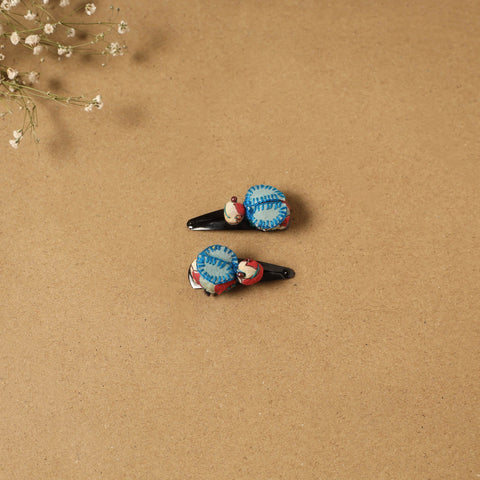 Fab artwork tik-tak hair clip for kids (set of 2) 23