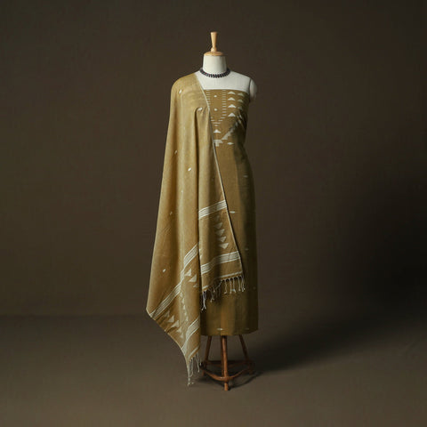 Burdwan jamdani handloom cotton 2pc unstitched dress