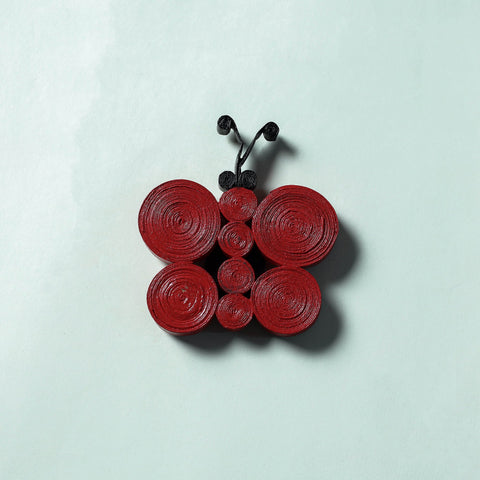  Handcrafted Upcycled Paper Magnet 