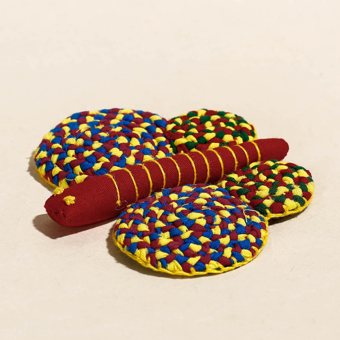  Crocodile - Handmade Stuffed Toy by Dastkar Ranthambhore 