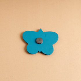  Butterfly - Abstract Pastel Handpainted Wooden Magnet 