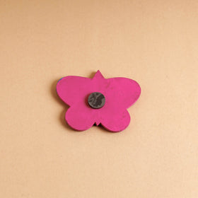  Butterfly - Abstract Pastel Handpainted Wooden Magnet 