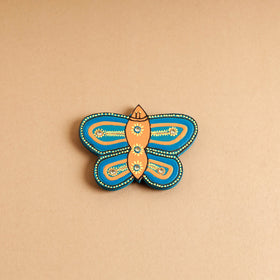  Butterfly - Abstract Pastel Handpainted Wooden Magnet 