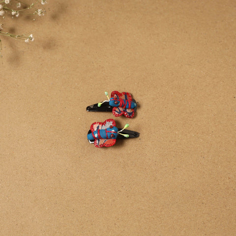 Fab artwork tik-tak hair clip for kids (set of 2) 07